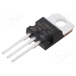 1 pcs x STMicroelectronics - STP17N80K5 - Transistor: N-MOSFET, MDmesh™ K5, unipolar, 800V, 9A, Idm: 56A, 170W