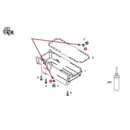 F731200510060 oil plug seal 18 x 24 mm