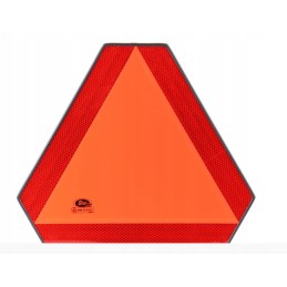 Metal reflective triangle warning board
