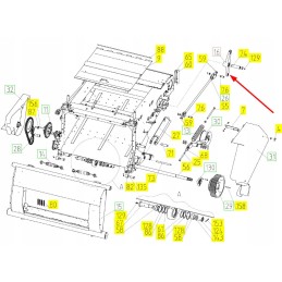 100508221 tilt feed lever