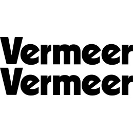 Vermeer sticker stickers, 2 pieces, 90 cm