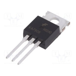 1 pcs x ONSEMI - KA7908TU - IC: voltage regulator, linear,fixed, -8V, 1A, TO220-3, THT,