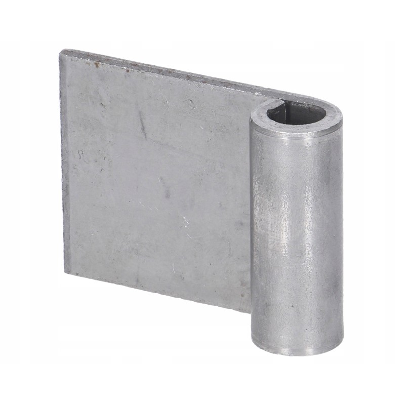 Universal hinge for welding with a sleeve