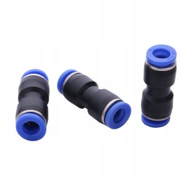 Air tube, plastic, pneumatic push connect fittings