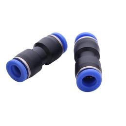 Air tube, plastic, pneumatic push connect fittings