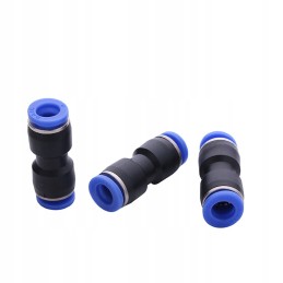 Air tube, plastic, pneumatic push connect fittings