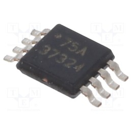 1 pcs x TEXAS INSTRUMENTS - UCC37324DGN - IC: driver, low-side,gate driver, HVSSOP8, 4.5A, Ch: 2, 4.5÷15VDC