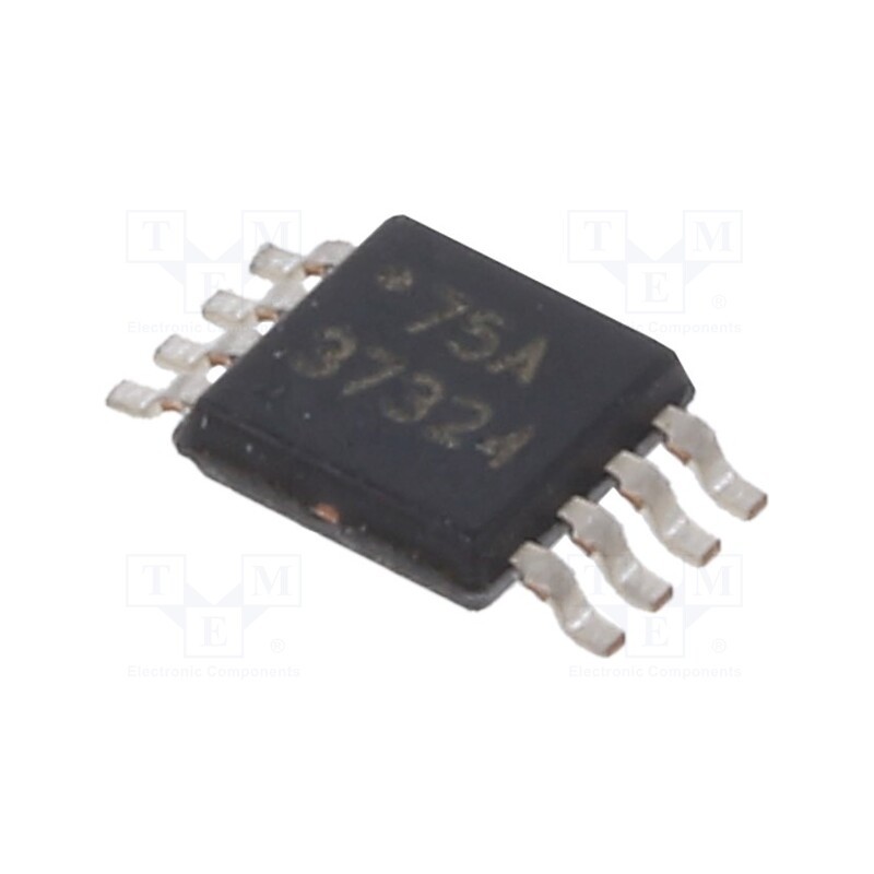 1 pcs x TEXAS INSTRUMENTS - UCC37324DGN - IC: driver, low-side,gate driver, HVSSOP8, 4.5A, Ch: 2, 4.5÷15VDC