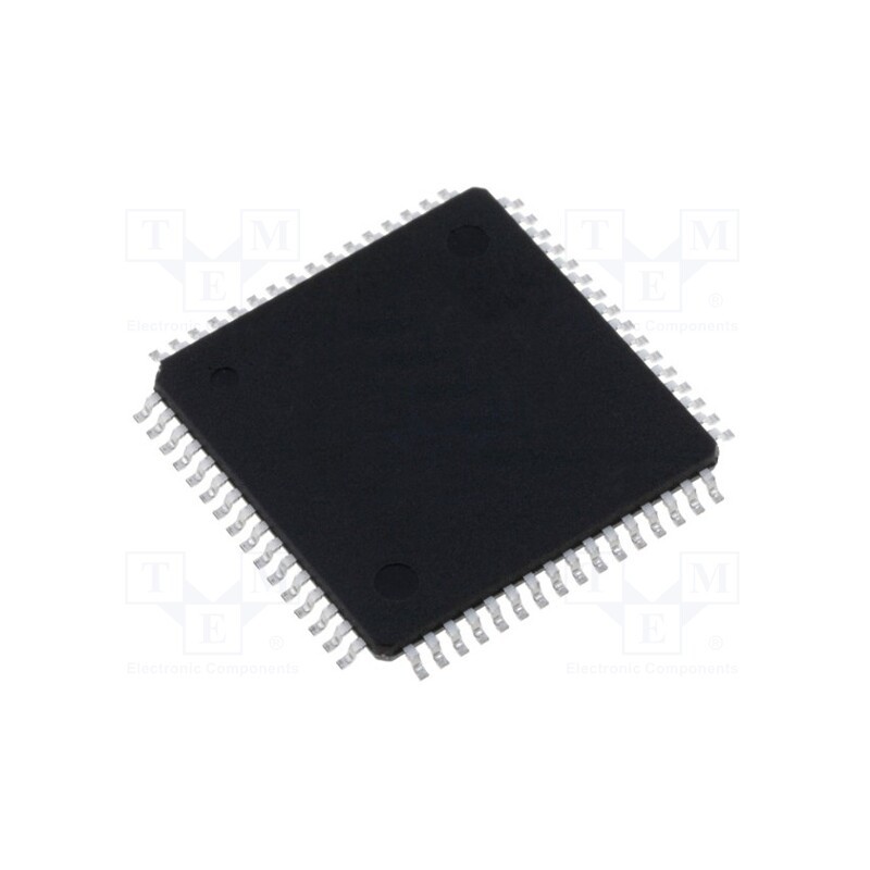 1 pcs x MICROCHIP TECHNOLOGY - PIC32MX575F256H-80I/PT - IC: PIC microcontroller, 256kB, 2.3÷3.6VDC, SMD, TQFP64, PIC32