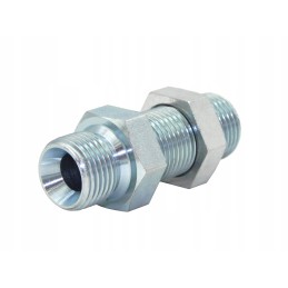 BSP 1 bulkhead hydraulic connector