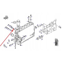 X548839266000 cylinder cooling o-ring
