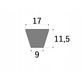 V-belt claas 746508 gates hb 84056913 8301720