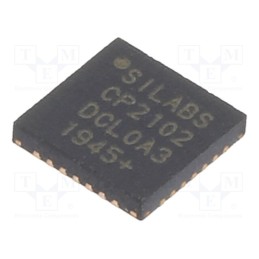1 pcs x MICROCHIP TECHNOLOGY - PIC24FJ64GP205-I/M4 - IC: PIC microcontroller, 64kB, 2÷3.6VDC, SMD, UQFN48, PIC24