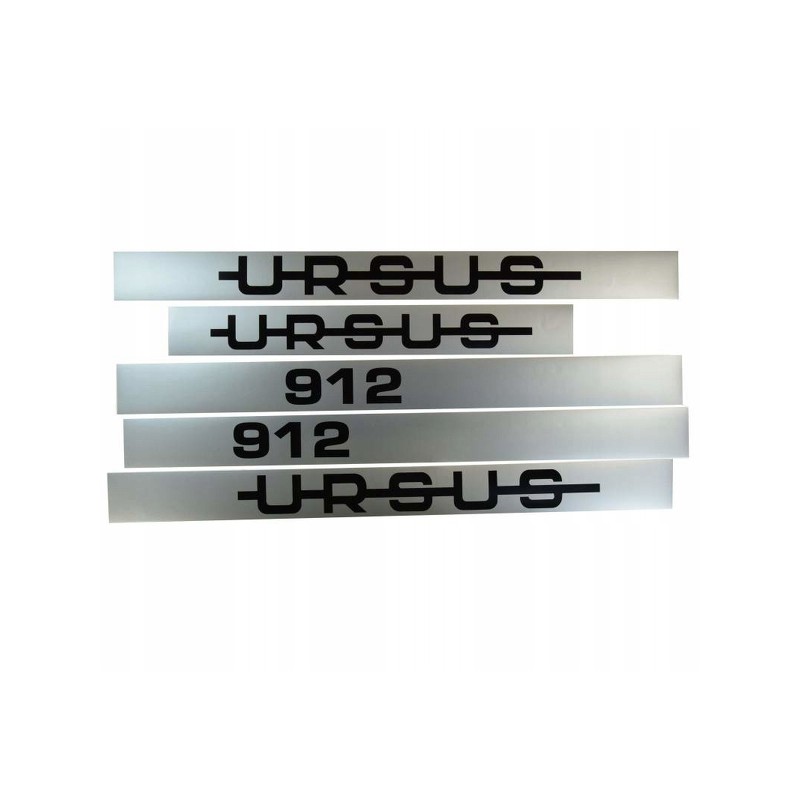 Set of emblems u 912 87505912 domestic product
