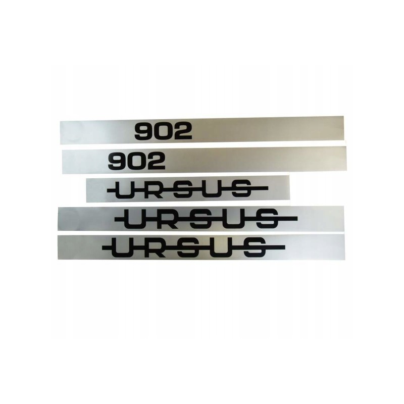 Set of emblems u 902 87505902 domestic product