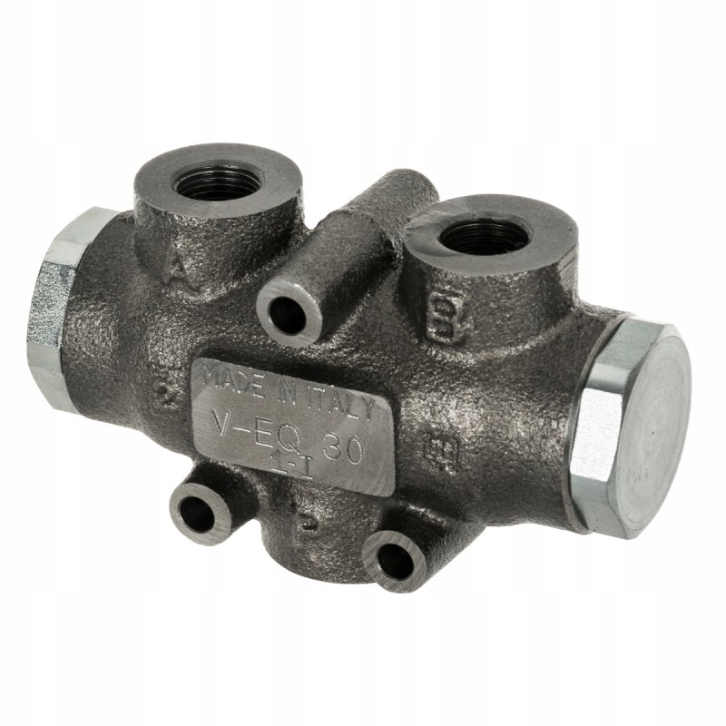 Oil flow divider valve 50 50 1 2 60l 80l