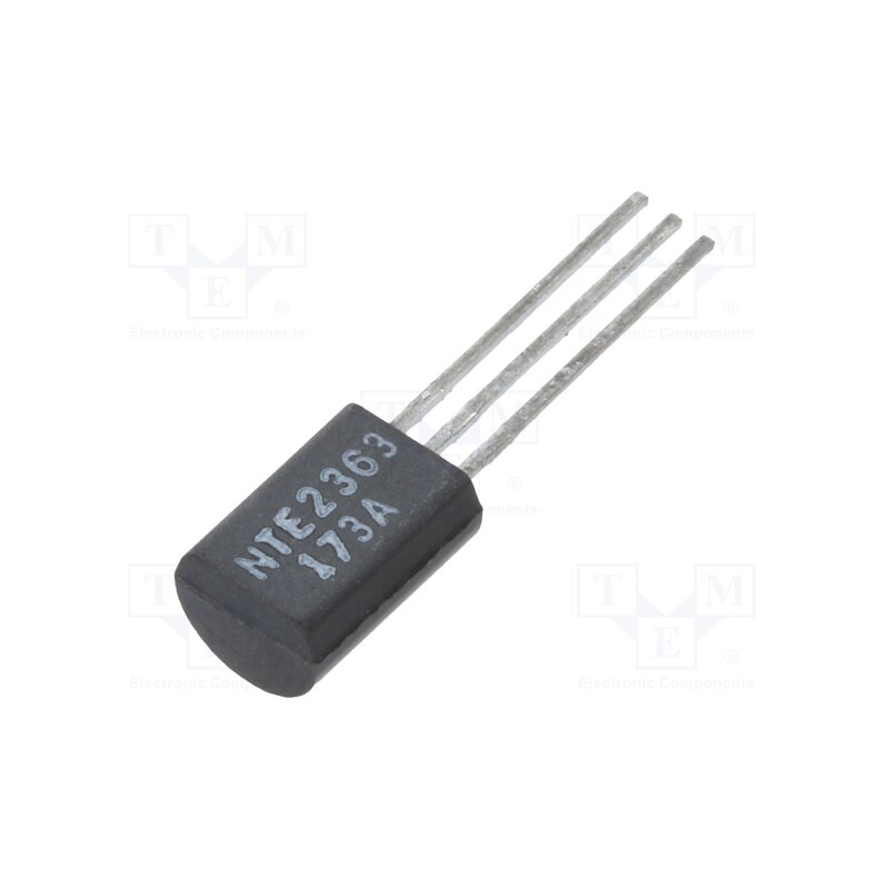 1 pcs x NTE Electronics - NTE2363 - Transistor: NPN, bipolar, 50V, 2A, 1W, TO92