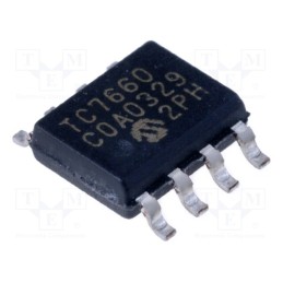 3 pcs x MICROCHIP TECHNOLOGY - TC7660COA - IC: PMIC, DC/DC converter, Uin: 1.5÷10VDC, Uout: -1.5÷-10VDC, 20mA