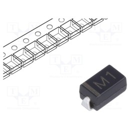 20 pcs x DACO Semiconductor - M1 - Diode: rectifying, SMD, 50V, 1A, SMA, Ufmax: 1.1V, Ifsm: 30A