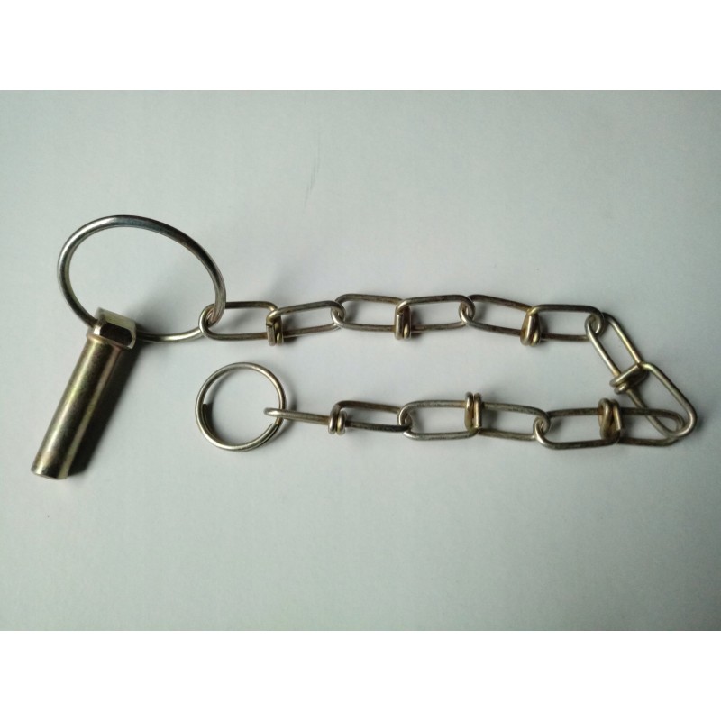 Agricultural pin fi10x44 5 with chain 2 pcs