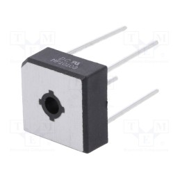 1 pcs x DC COMPONENTS - MP1010G - Bridge rectifier: single-phase, Urmax: 1kV, If: 10A, Ifsm: 240A