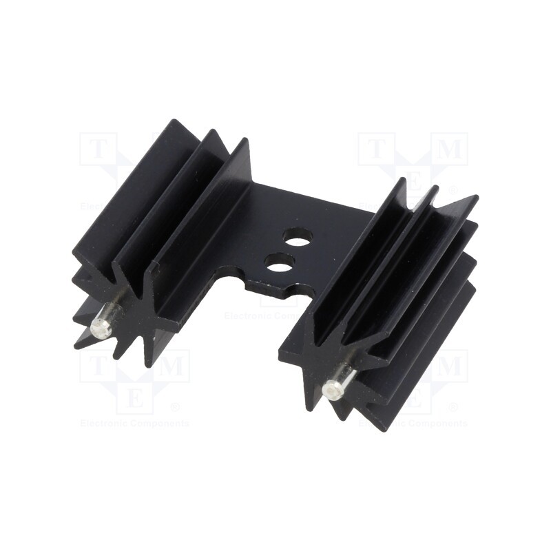 1 pcs x STONECOLD - HS-135-25 - Heatsink: extruded, TO220, black, L: 25.4mm, 12.6K/W, aluminium