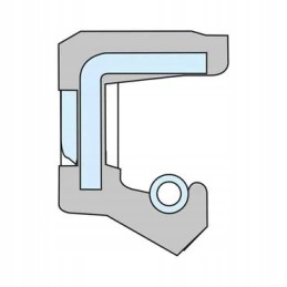 Oil seal 55x68x8 mm type cb din3760 1 pc