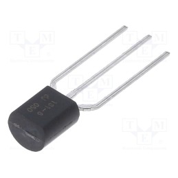 1 pcs x WeEn Semiconductors - BT131-600,116 - Triac, 600V, 1A, TO92, Igt: 3/7mA, Ifsm: 12.5A, 4Q, sensitive gate