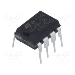 3 pcs x STMicroelectronics - UC2843BN - IC: PMIC, PWM controller, 1A, 48÷500kHz, Ch: 1, MiniDIP8, 0÷96%,