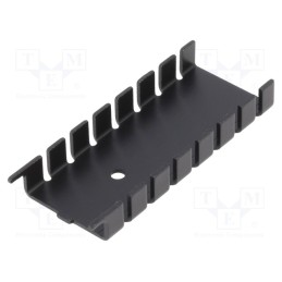 1 pcs x Advanced Thermal Solutions - ATS-PCB1054 - Heatsink: extruded, U, TO220, black, L: 60mm, W: 25mm, H: 8.5mm