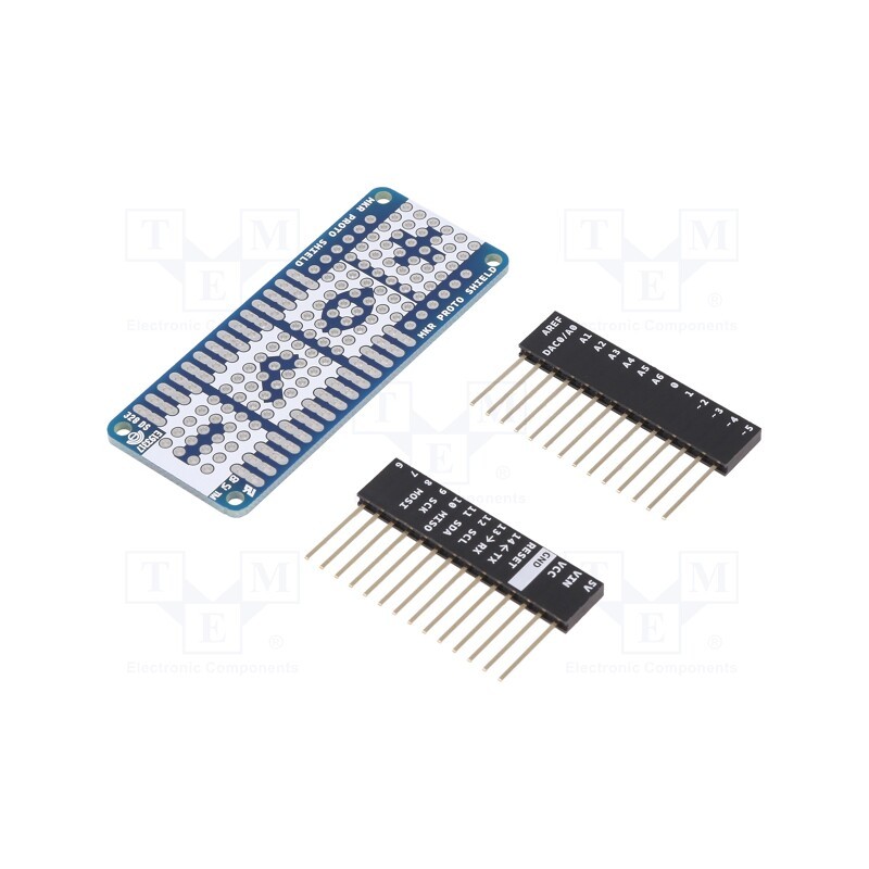 1 pcs x ARDUINO - MKR PROTOSHIELD - Expansion board, prototype board, pin header, MKR, 61.5x25mm