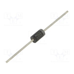 3 pcs x ONSEMI - 1N5822G - Diode: Schottky rectifying, THT, 40V, 3A, DO219AD,