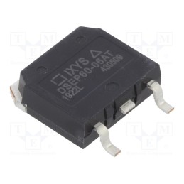 1 pcs x IXYS - DSEP60-06AT-TUB - Diode: rectifying, SMD, 600V, 60A, 35ns, D3PAK, Ufmax: 1.39V, 330W