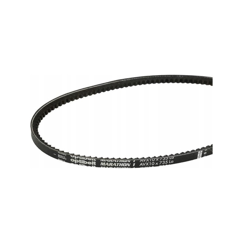 Toothed V-belt AVX 10 735mm AVX10735 Optibel
