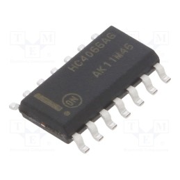 3 pcs x ONSEMI - MC74HC4066ADG - IC: analog switch, demultiplexer,multiplexer, Ch: 4, SO14, 2÷12VDC