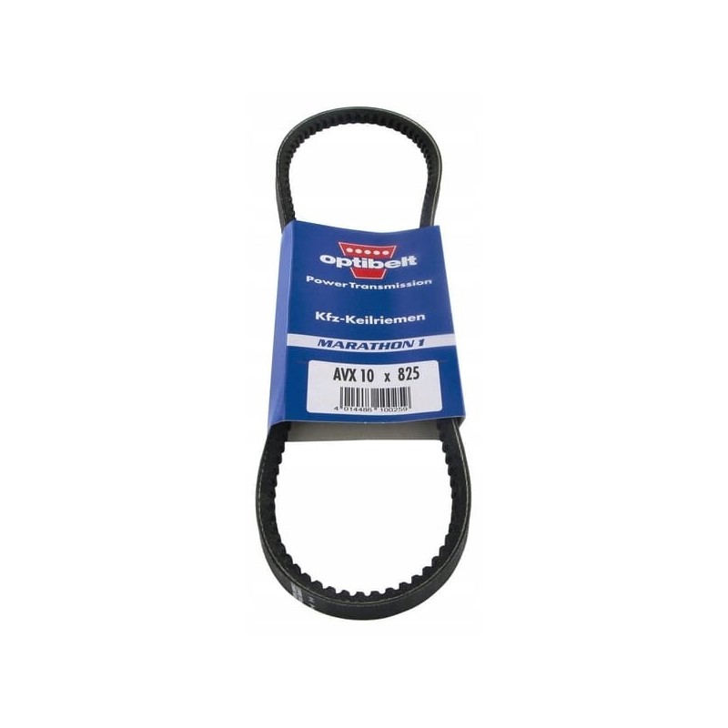 Toothed V-belt AVX 10 825mm AVX10825 Optibel
