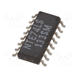 1 pcs x NTE Electronics - NTE74LS133SM - IC: digital, NAND, Ch: 1, IN: 13, TTL, SMD, SO16