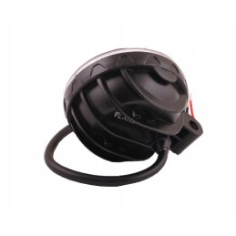 Mini round work lamp 12w 4 LED glanz