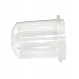 Fuel filter housing transparent glass