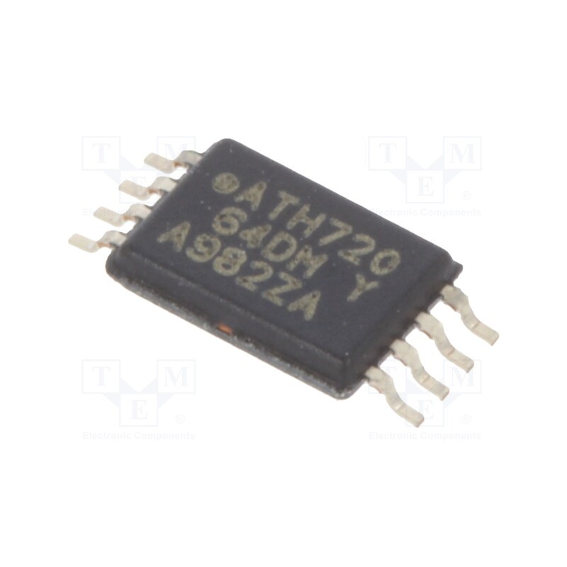 3 pcs x MICROCHIP TECHNOLOGY - AT24C64D-XHM-B - IC: EEPROM memory, 1MbEEPROM, 2-wire,I2C, 8kx8bit, 1.7÷5.5V, 1MHz
