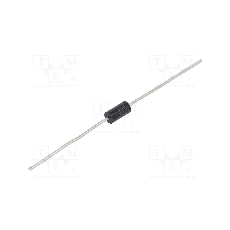 1 pcs x STMicroelectronics - BZW06-15B - Diode: TVS, 17.1V, 24A, bidirectional, ±5%, DO15, 600W,