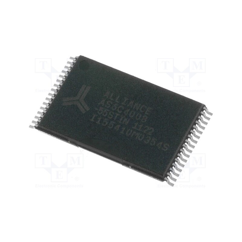 1 pcs x ALLIANCE MEMORY - AS6C4008-55STIN - IC: SRAM memory, 4MbSRAM, 512kx8bit, 2.7÷5V, 55ns, STSOP32