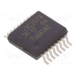 3 pcs x NEXPERIA - 74LVC257ADB,112 - IC: digital, multiplexer, Ch: 4, IN: 2, CMOS,TTL, SMD, SSOP16, LVC