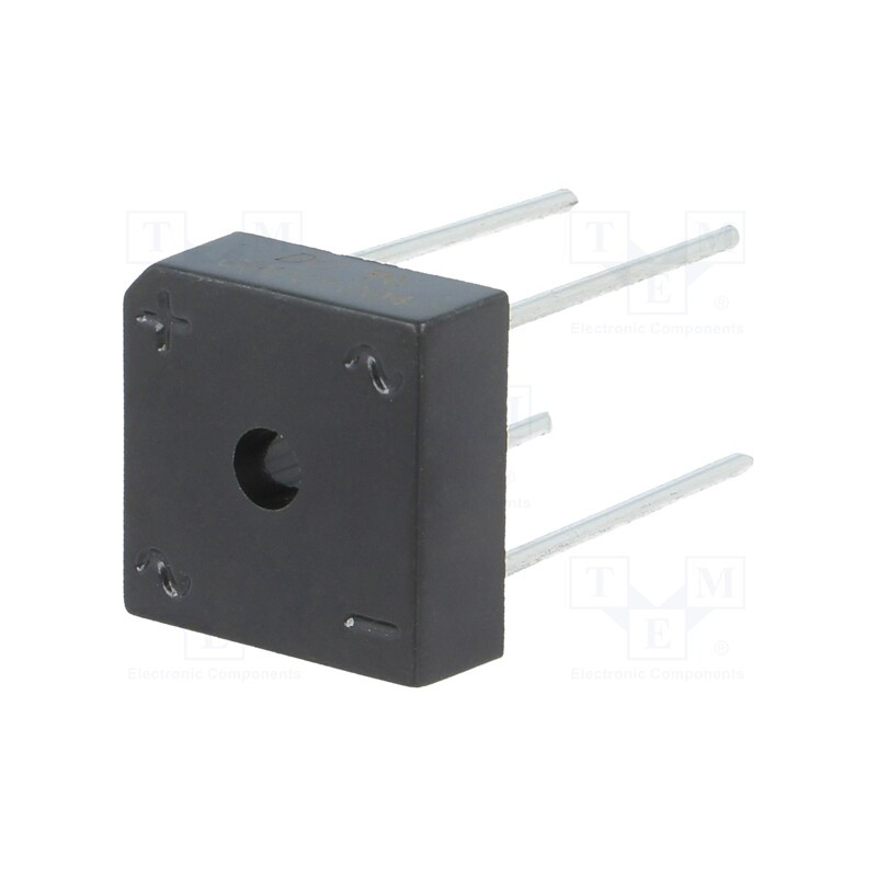 1 pcs x DC COMPONENTS - GBPC1004 - Bridge rectifier: single-phase, Urmax: 400V, If: 10A, Ifsm: 175A