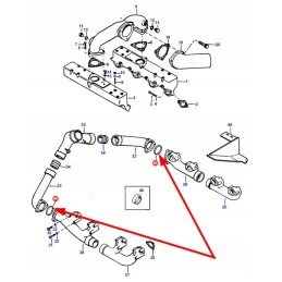 738357m1 exhaust manifold metal ring