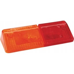 Lamp shade red orange rear left cobo