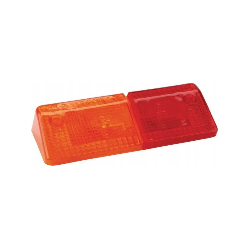 Lamp shade red orange rear left cobo