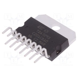 1 pcs x STMicroelectronics - TDA7293V - IC: audio amplifier, Pout: 100W, 12÷50VDC, Ch: 1, Amp.class: AB, 4Ω