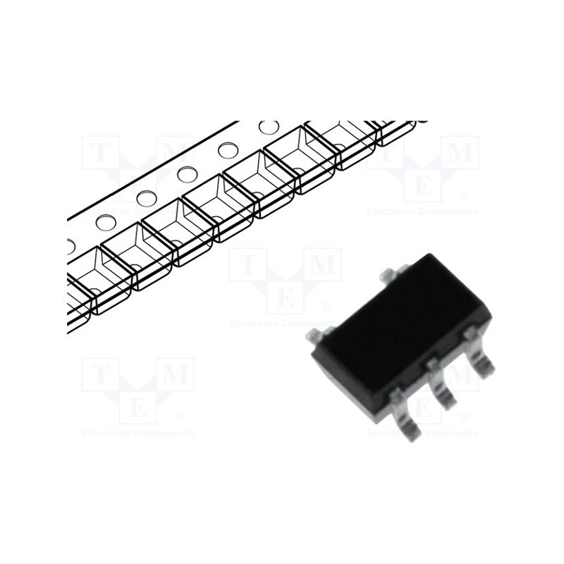 1 pcs x NEXPERIA - 74AHC1G04GV,125 - IC: digital, NOT, Ch: 1, CMOS, SMD, SC74A, Mini Logic, 2÷6VDC, AHC