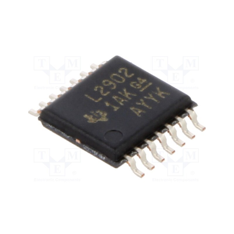5 pcs x TEXAS INSTRUMENTS - LM2902PWR - IC: operational amplifier, 1.2MHz, Ch: 4, TSSOP14,